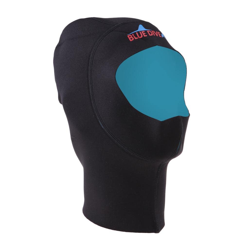 MYADDICTION1mm Neoprene Scuba Snorkeling Wetsuit Hood Cap Surf Divers Diving Hood L 0