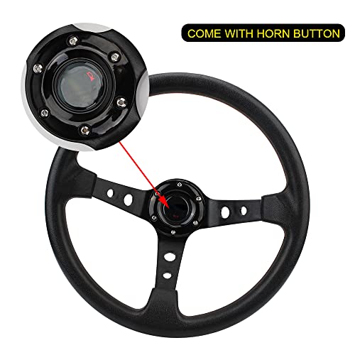 Volant de course pour voiture de sport parfait pour le drift sur circuit - 7
