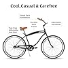 JOYSTAR 26 Inch Beach Cruiser Bike with Coaster Brake for Ages 12 Years Old Girls and Boys Single Speed Kids Bike Black Gray #1