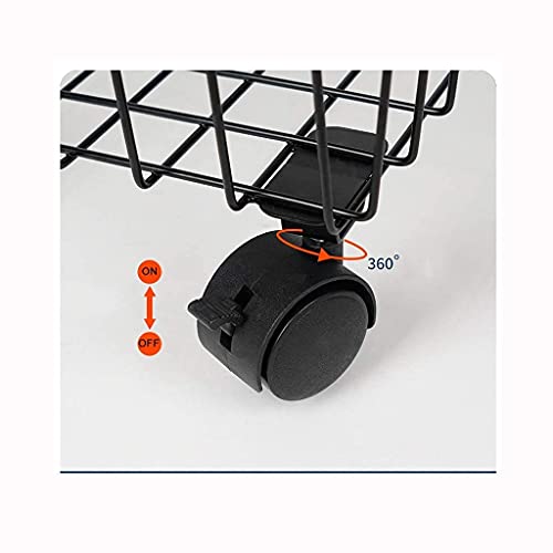 Carro doméstico multifunción para organizar la cocina y optimizar rincones estrechos 4