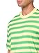 Lacoste Men's Stripe Print Jersey T-Shirt, Green/Yellow, Large