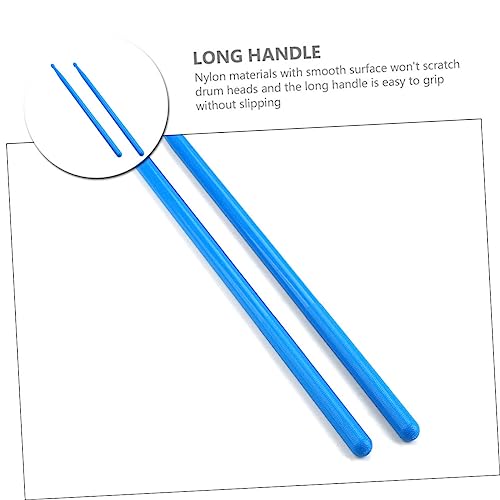 Baquetas de Nylon Azul Cielo, 1 Par, 41.5 cm miniatura 4