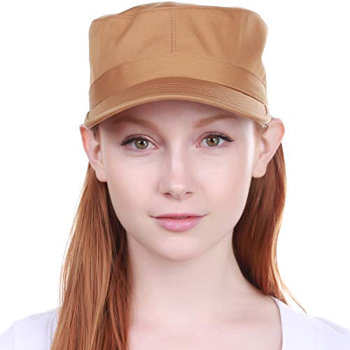 Image of KBETHOS Cadet Army Cap Basic Everyday Military Style Hat (Now with STASH Pocket Version Available)