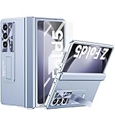 Miimall Kompatibel mit Samsung Galaxy Z Fold 5 Hülle, Fold 5 Hülle mit Displayschutzfolie Kameras...