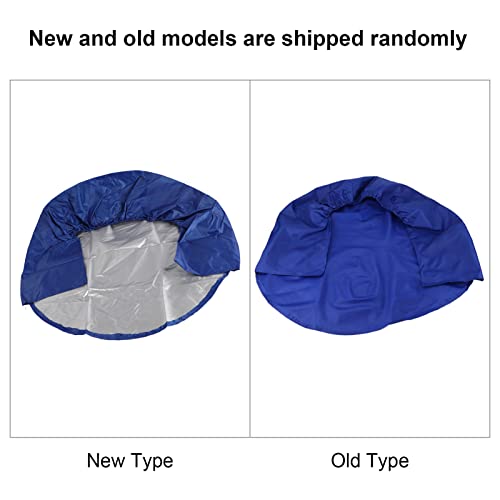 Image of Set of 4 Tire Covers, 4pcs 32 Inch Wheel Tire Covers Car Wheel Protective Covers for RV Truck Car Trailer(Blue)