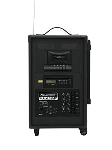 Sonorisation portable OMNITRONIC WAMS-04P enceinte autonome avec micro HF
