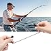Joyzan Hat Strap Clip, Windproof Cap Retainer Wind Elastic Anti Lost Rides Holder Keeper for Travel Fishing Baseball Sun Caps Luggage Sailing Outdoor Camping Golfing Boating Men Hiking Black 3 Pieces