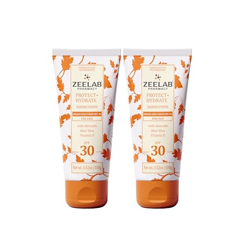 Image of Zeelab Sunscreen Lotion SPF 30 (100ml) | Broad Spectrum UVA /UVB Protection | Lightweight, Non-Greasy Daily Sun Protection | Prevents Sunburn, Dark Spots & Premature Ageing For All Skin Types | Pack Of 2