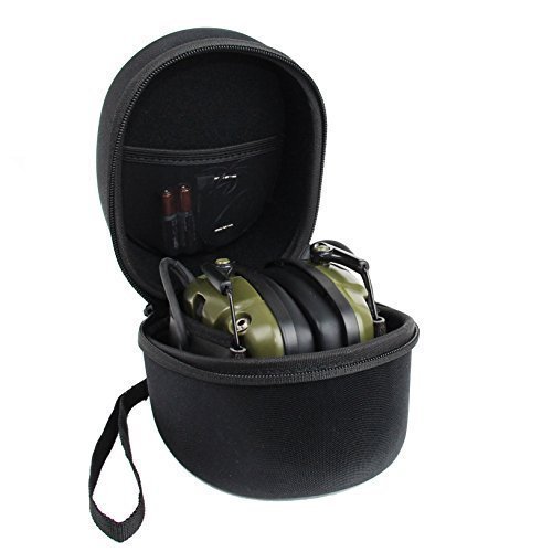 Caseling FBA_HOWARDLEIGHTEARMUFF Hard Case For Howard Leight Impact Sport Sound Amplification Electronic Shooting Earmuff thumb #1