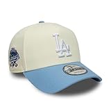 New Era Gorra Los Angeles Dodgers Side Patch MLB 9Forty A-Frame Ajustable para Hombre y Mujer