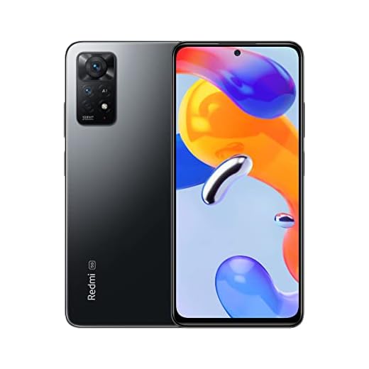Xiaomi Redmi Note 11 Pro 5G 6GB 128GB Cinza Grafite Versão Global Padrão da UE Smartphone Telefone Celular