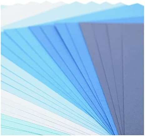 Vaessen Creative Scrapbook Cardstock Paper Canvas Texture, Blue, 30.5x30.5x0.7 cm
