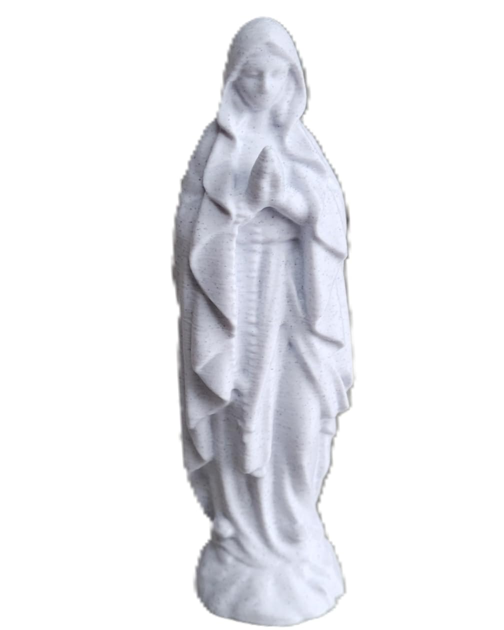 Statue Vierge Marie Notre-Dame de Lourdes pour coin prière et salon