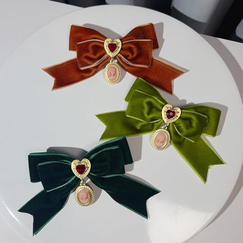 Broche à la mode en velours faite main accessoire veste femme
