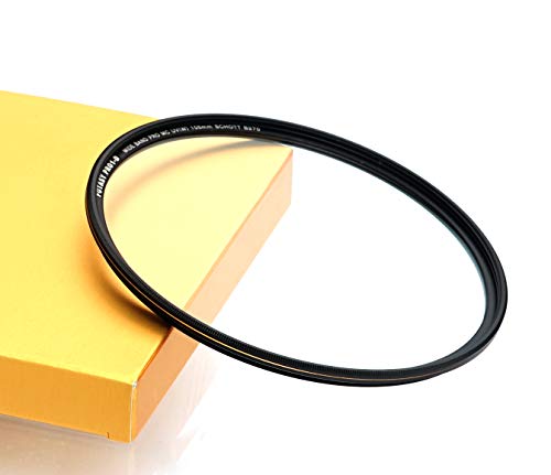 Fotasy 105Mm Ultra Slim Uv Protection Lens Filter, Nano Coatings Mrc Multi Resistant Coating Oil Water Scratch, 18 Layers Multi-Coated 105 Mm Mcuv Filter, Transmission Rate ≥ 99.7%, Schott B270 Glass #TOP1