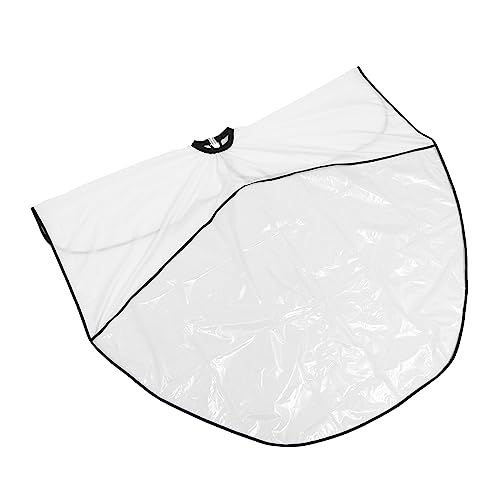 Ipetboom 2 Peças Pano De Barbeiro Infantil Perspectiva De Poliéster Branco