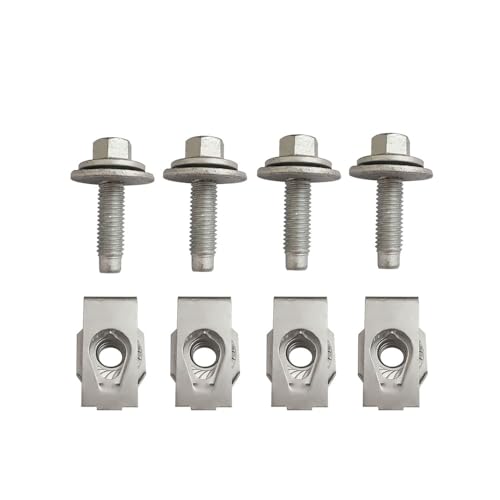 Image of 4034A Front Skid Plate Filter Nuts & Bolts | Fit for Ford Expedition 2018-2024, for Ford F-150 2015-2020, for Lincoln Navigator 2018-2024