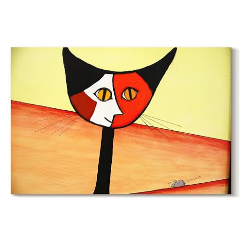 Renditions Gallery Norma Salt | The Watchful Cat | Canvas Wall Art | GAL087