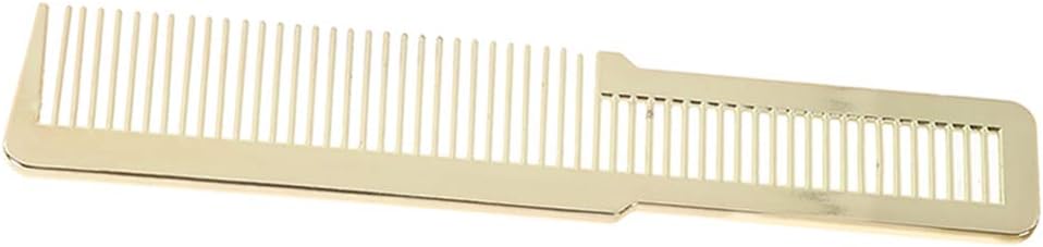 Large Barber Comb Flat Top Clipper Comb Create Fades Style Hair Cuts Golden|1 x Flat Top Fade Comb| Brushes & Combs| Brushes & Combs| Hair Care & Styling |Health & Beauty