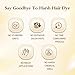 Black Hair Color Shampoo for 100% Gray Hair Coverage, 3 in 1 Black Hair Dye Shampoo for Women Men with Argan Oil Nourishing Scalp and Hair