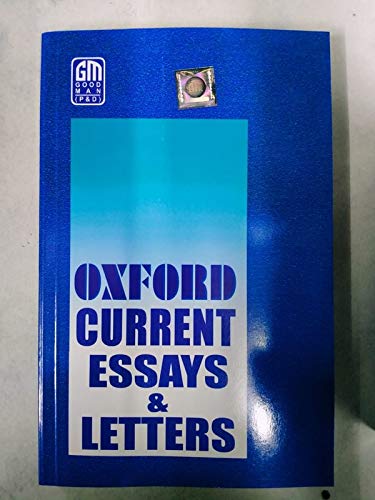 Oxford Current Eassays & Letters Paperback