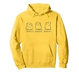 Joli Cochon d'Inde Sons de Wheek Drôle Art Ligne Art Sweat à Capuche