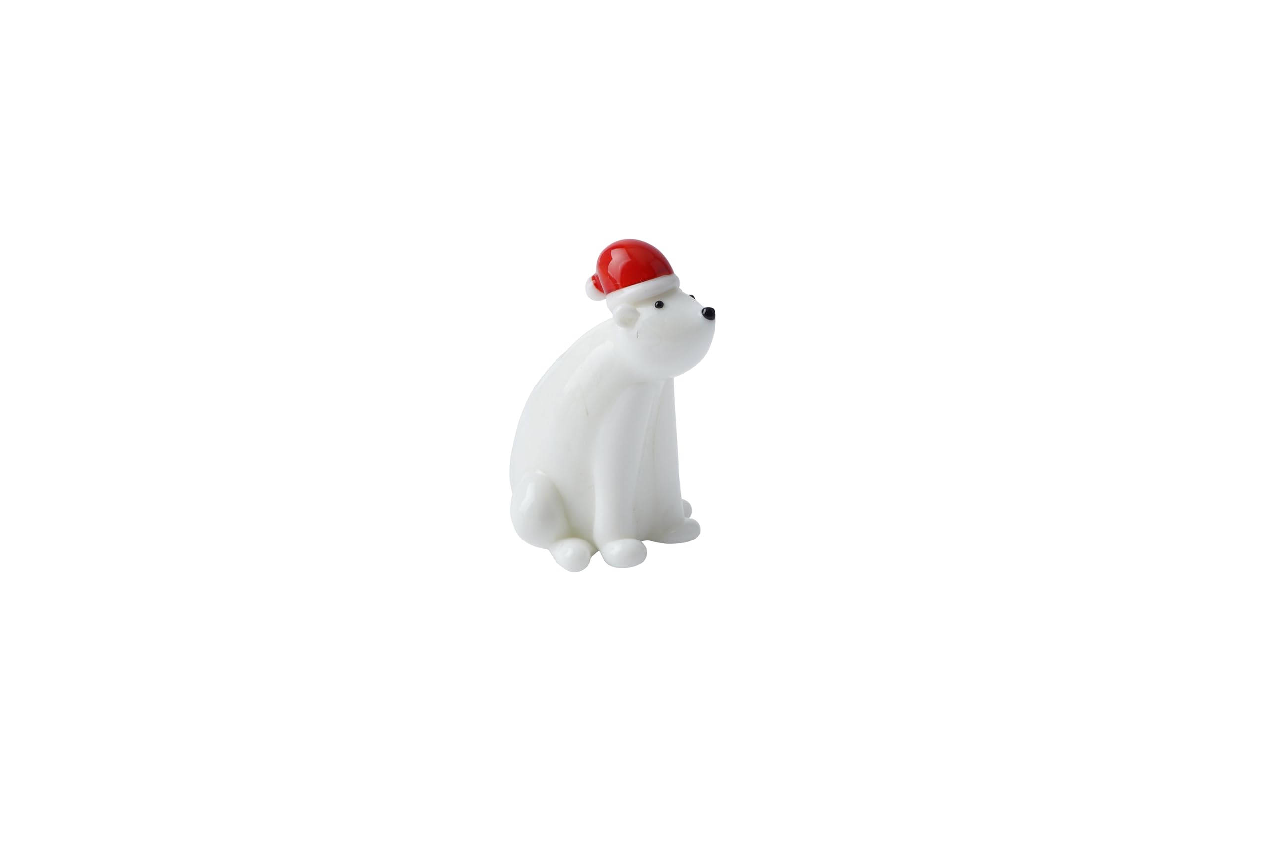 Cgb Giftware Clear | Artisan Glass Polar Bear | Keepsake | Collectable | Gift Box | Ornament | Gb07875