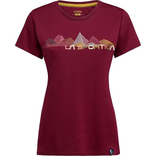 LA SPORTIVA Damen Peaks T-Shirt, Redwood, S