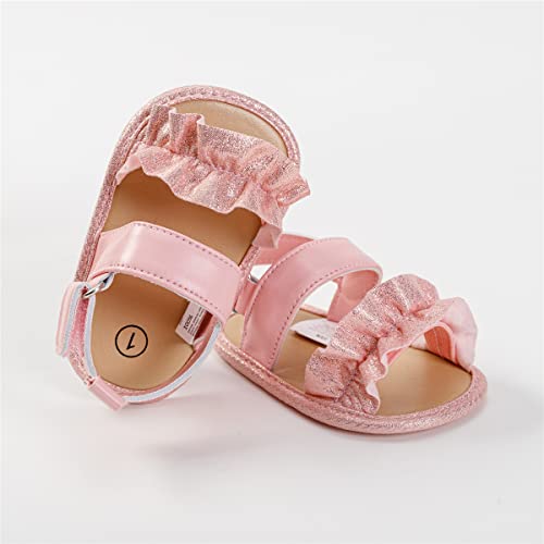 Infant Baby Girls Sandals with Princess Dress First Walker Shoes3