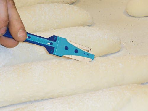 Bordelaise Bread Scoring Lame with Protective Cover, and One Blade Included