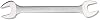 Satin Open-End Wrench 34 x 78"