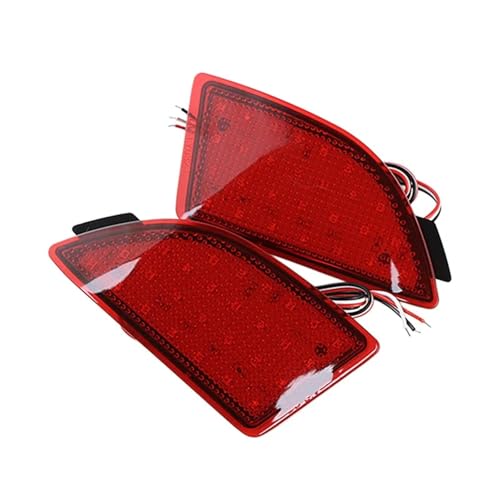 Parachoques Reflector Compatible Con Mazda 3 Hatchback 2013 2014 2015 2016 Conjunto De Tiras Reflectantes Para Parachoques Trasero BCW8515M0B BCW8515L0B