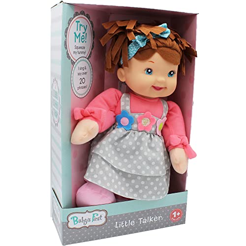 Muñeca Little Talker con 20 Frases y Vestido Lavable miniatura 1