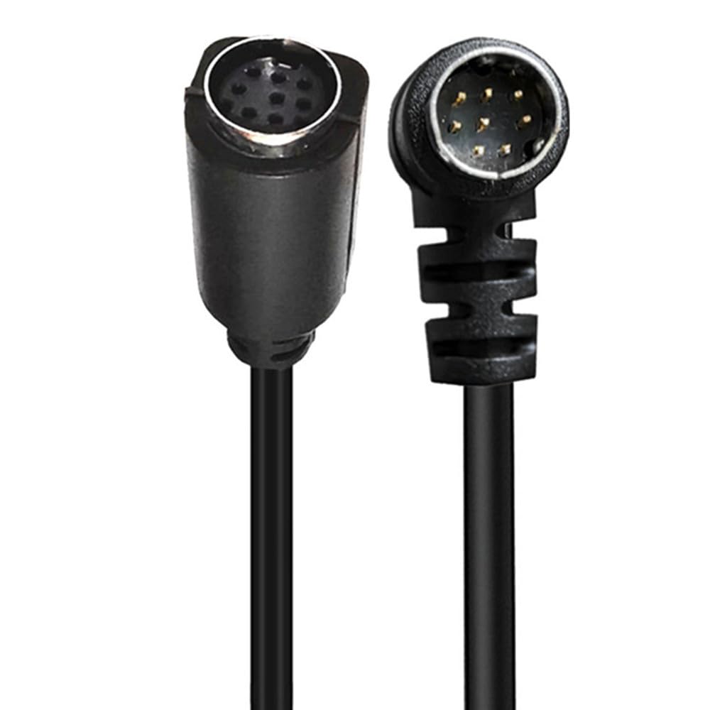Seadream S-Video 8 Pin Mini DIN Angle Male to Female Extension Cable Mini Din 8 Pin 90 Degree Male to Female Extension Cable (1.64FT)