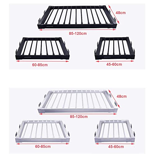 Tringle à vêtements coulissante extensible et robuste pour penderie