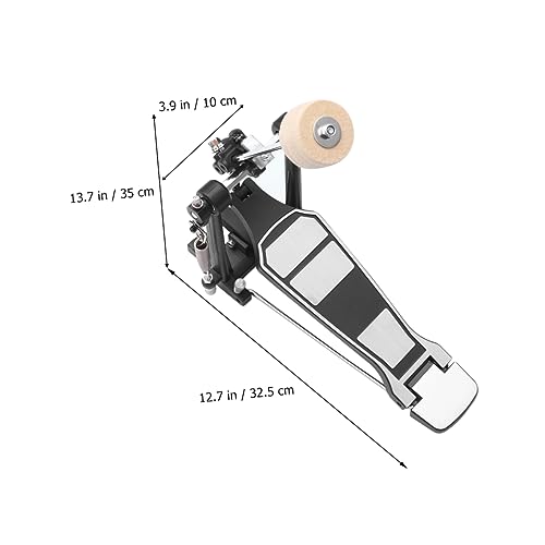Pedal para Bombo de Pie Simple de Metal Resistente miniatura 3