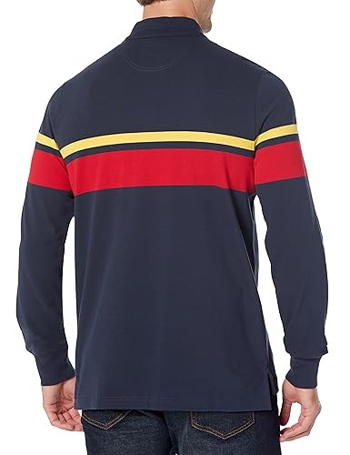 Brooks Brothers Men's Long Sleeve Chest Stripe Polo Shirt2