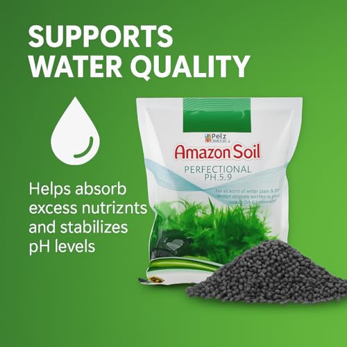Image of VAYINATO Amazon Soil Aquarium Substrate (1L Pack) - Nutrient-Rich Plant Growth Soil, pH Stabilizing, Easy-to-Use Aquascaping Substrate for Freshwater Shrimp & Aquatic Plants
