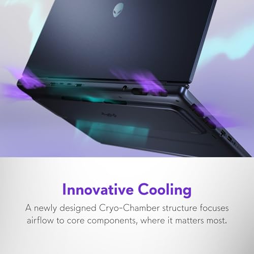 Image of Alienware 16X Gaming Laptop, RTX5070, Intel Ultra 9 290HX, Windows 11 Home | WQXGA OLED 240Hz Display, 32GB DDR5 RAM, 1TB SSD, NVIDIA GeForce, Wi-Fi 7, Blue, Mail-In Service 15 Months