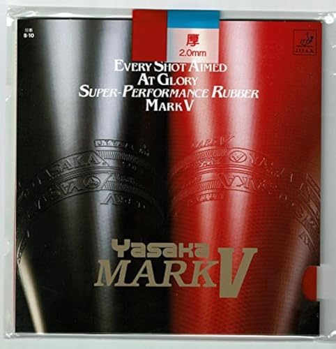 Yasaka Mark V Color-Red,Thickness-Max