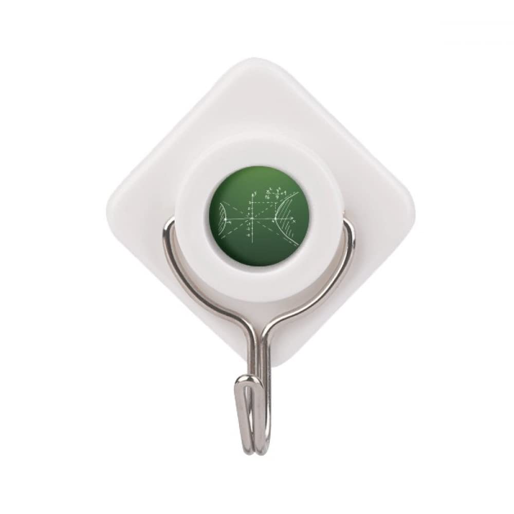 Math Kowledge Hyperbolic Curve Adhesive Wall Hooks Hanging Self Sticky