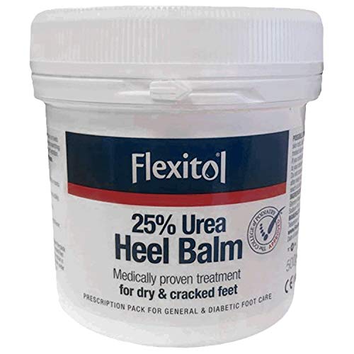 Flexitol Rescue Heel Balm for Dry and Cracked Feet Intense Moisturisation Suitable for Diabetics 500 g