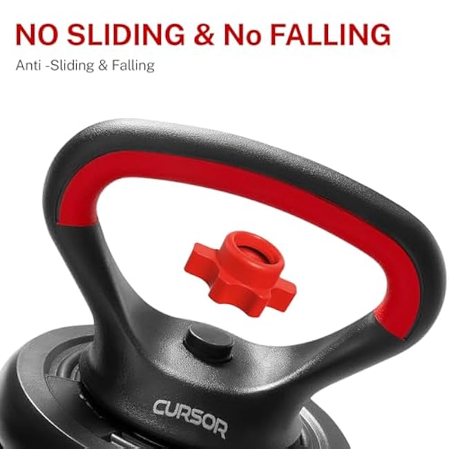 4-IN-1 Adjustable Dumbbells Set, Work As Dumbbell/Barbell/Kettlebell/Push up Stand, Home Gym Weights Strength Training