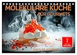 Molekulare Küche für Gourmets - Genuss erleben (Tischkalender 2026 DIN A5 quer), CALVENDO Monatskalender: Außergewöhnliche Speisen - ein Festival für alle Sinne. (CALVENDO Lifestyle)