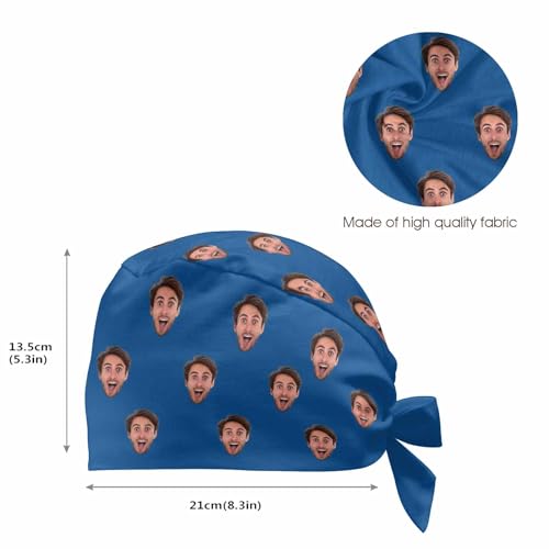 Gorro quirúrgico ajustable personalizado unisex miniatura 3