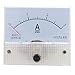 Analog Current Panel, 85C1 DC 0 to 3A High Accuracy Current Measuring Meter ABS Pointer Type Ammeter