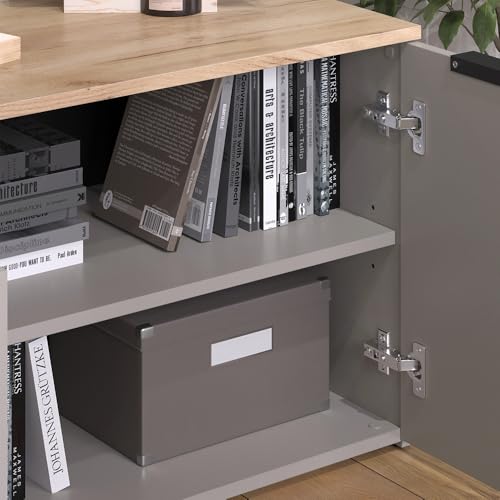 Vicco Wohnwand Wido, Greige, 2 Teile – Bild 5