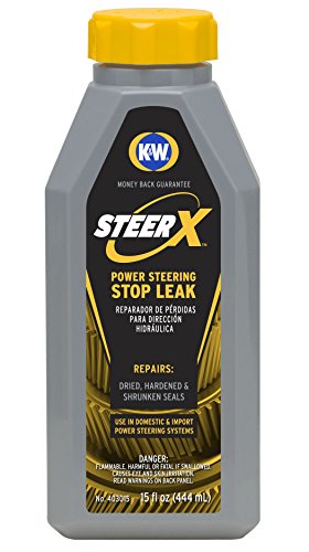 K&W 403015x6 Steer-X Power Steering Stop Leak - 15 Fl Oz