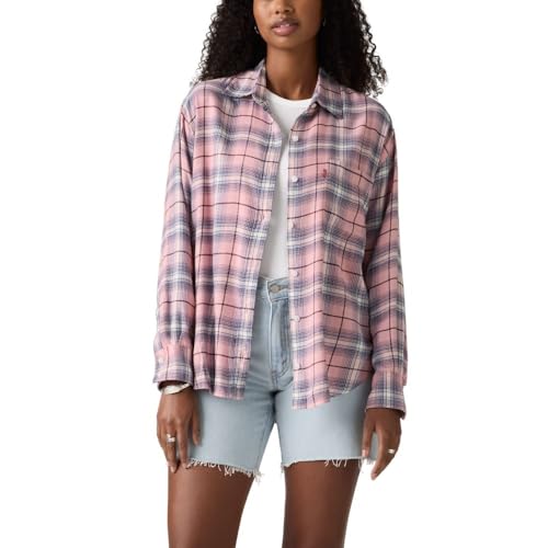Levi's Women's Lucas Flannel Long Sleeve Shirt