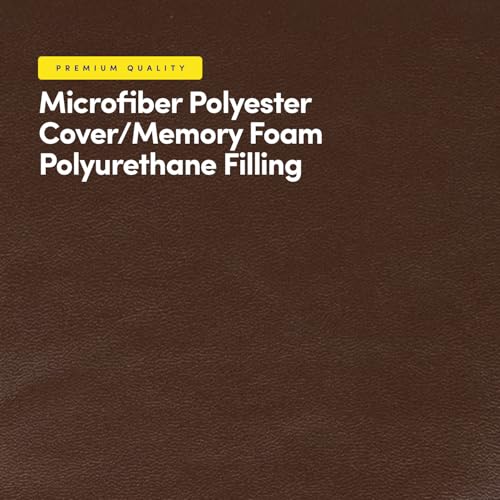 image for Sweet Home Collection Chair Cushion Memory Foam Pads Tufted Slip Non S